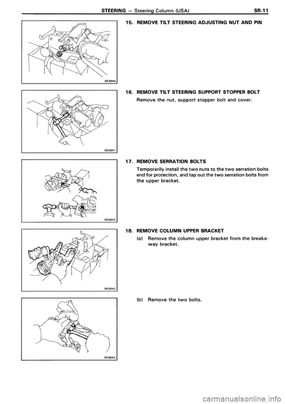 TOYOTA SUPRA 1990 3.G Workshop Manual TOYOTA SUPRA 1990 3.G Workshop Manual