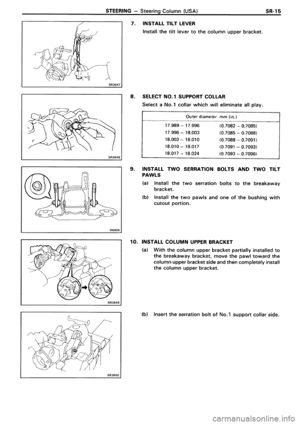 TOYOTA SUPRA 1990 3.G Workshop Manual TOYOTA SUPRA 1990 3.G Workshop Manual