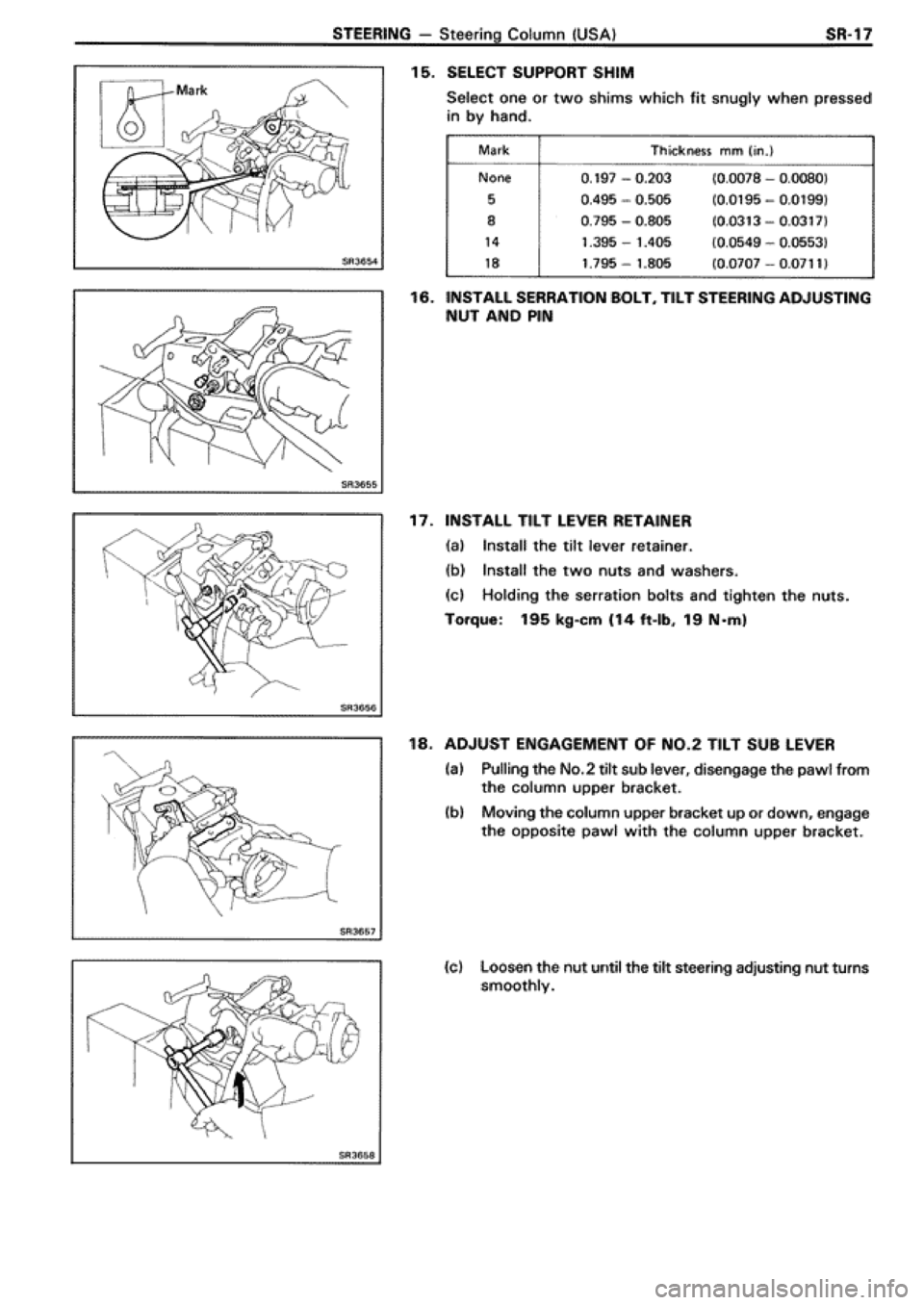 TOYOTA SUPRA 1990 3.G Workshop Manual TOYOTA SUPRA 1990 3.G Workshop Manual