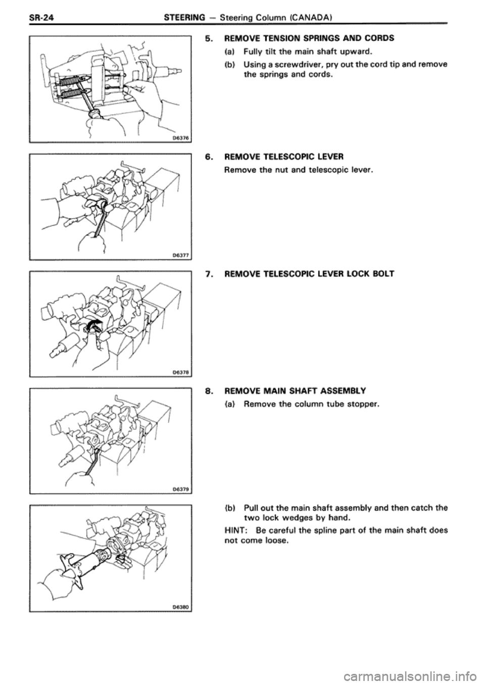 TOYOTA SUPRA 1990 3.G Workshop Manual TOYOTA SUPRA 1990 3.G Workshop Manual