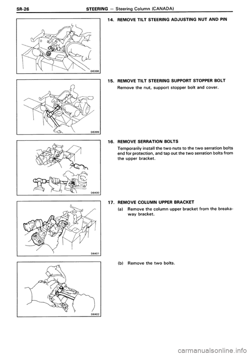 TOYOTA SUPRA 1990 3.G Workshop Manual TOYOTA SUPRA 1990 3.G Workshop Manual