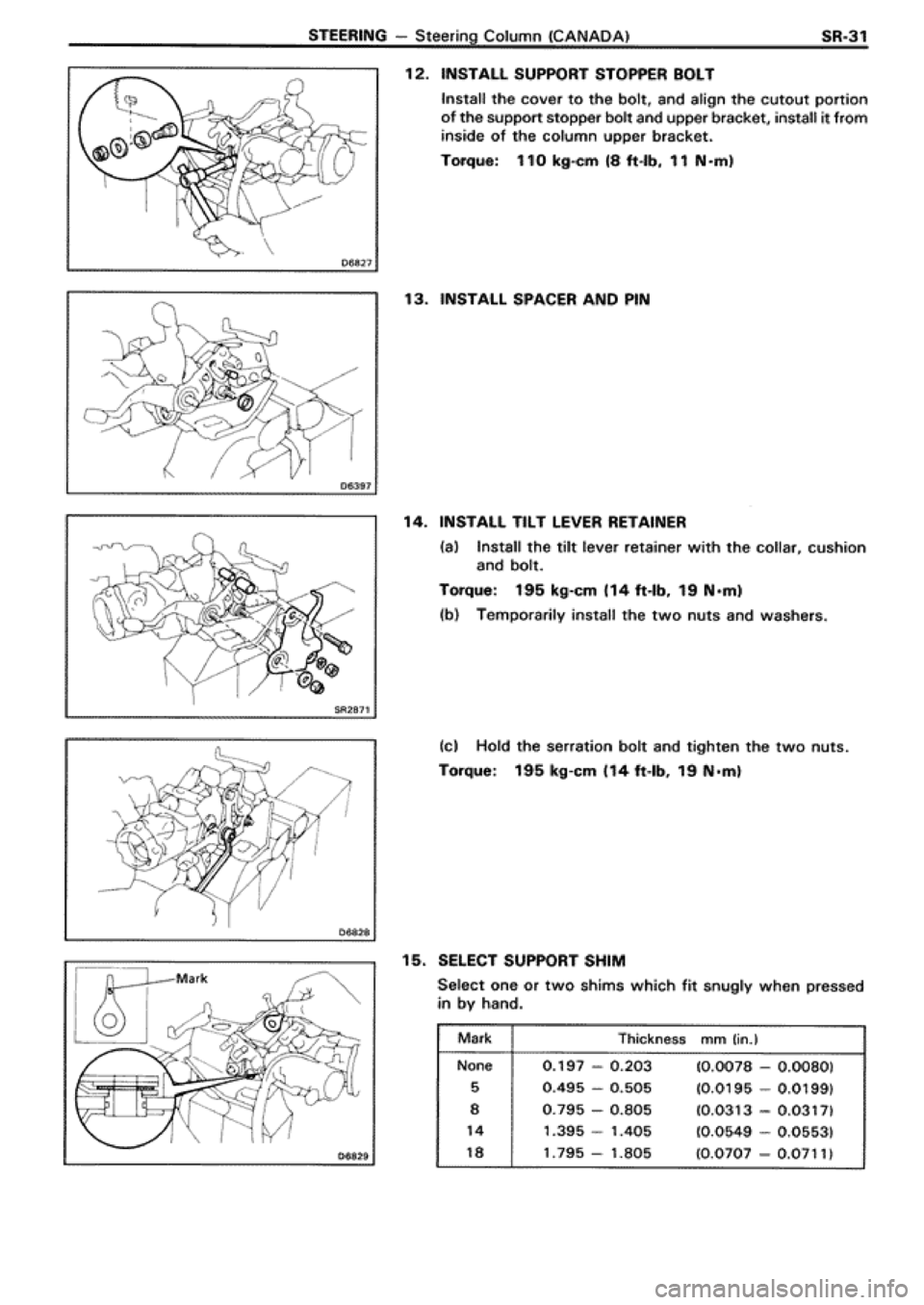 TOYOTA SUPRA 1990 3.G Workshop Manual TOYOTA SUPRA 1990 3.G Workshop Manual