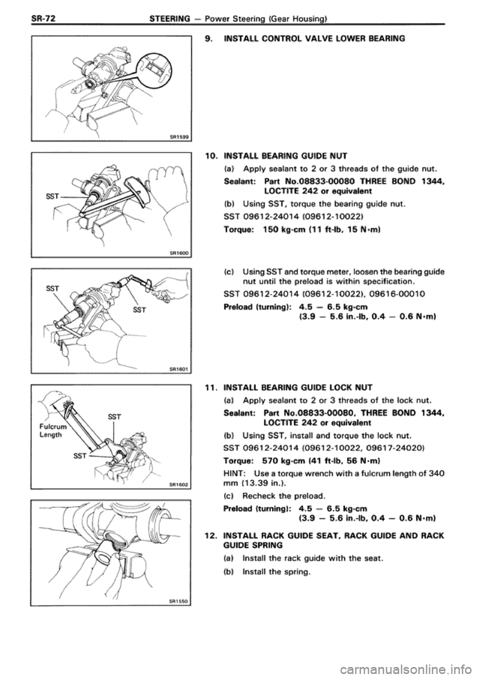 TOYOTA SUPRA 1990 3.G Workshop Manual TOYOTA SUPRA 1990 3.G Workshop Manual