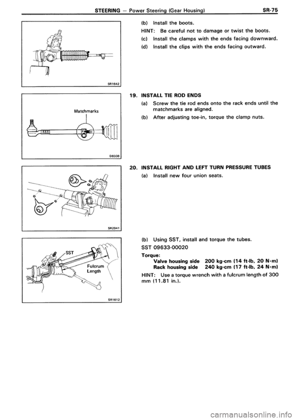 TOYOTA SUPRA 1990 3.G Workshop Manual TOYOTA SUPRA 1990 3.G Workshop Manual