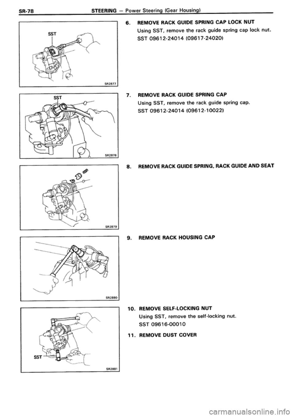 TOYOTA SUPRA 1990 3.G Workshop Manual TOYOTA SUPRA 1990 3.G Workshop Manual