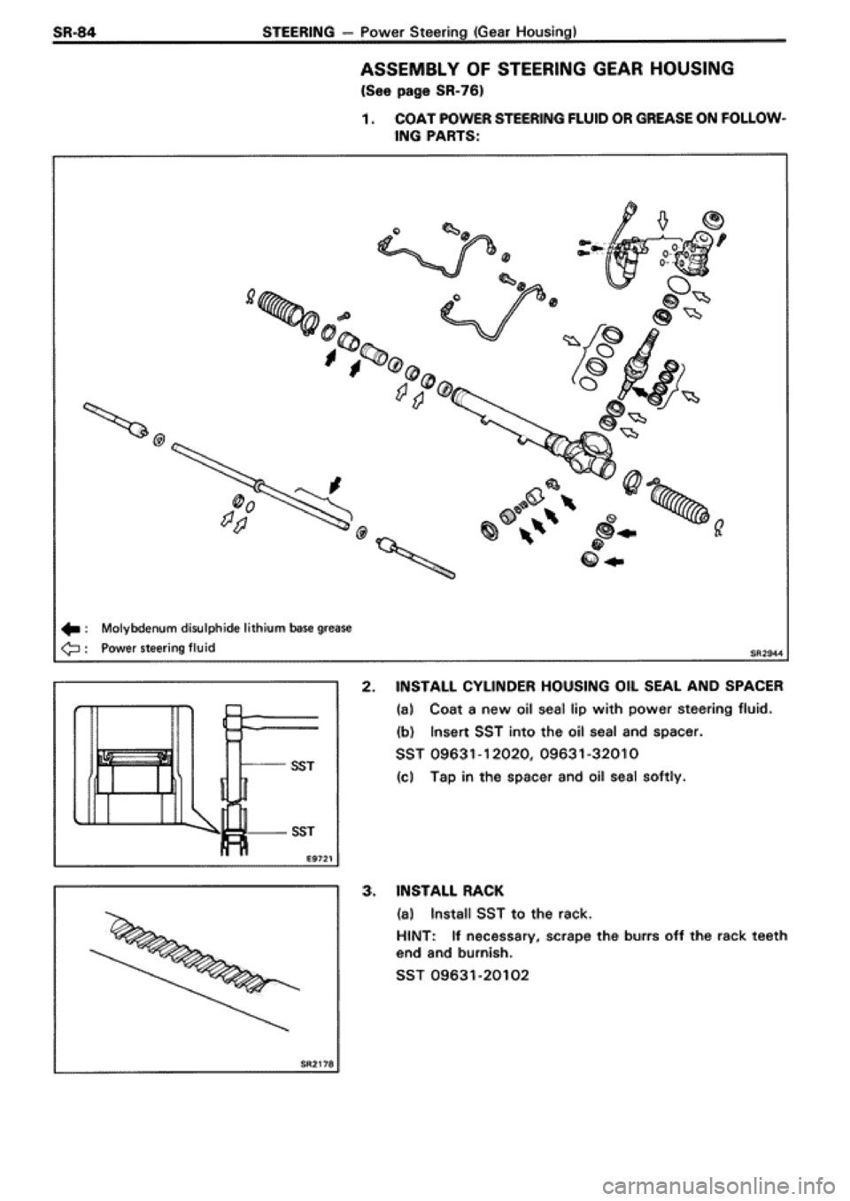 TOYOTA SUPRA 1990 3.G Workshop Manual TOYOTA SUPRA 1990 3.G Workshop Manual