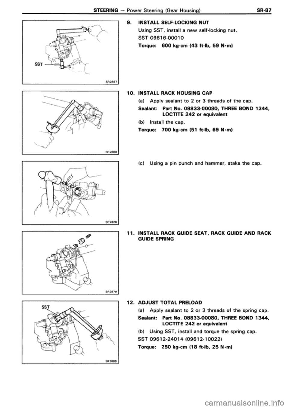 TOYOTA SUPRA 1990 3.G Workshop Manual TOYOTA SUPRA 1990 3.G Workshop Manual