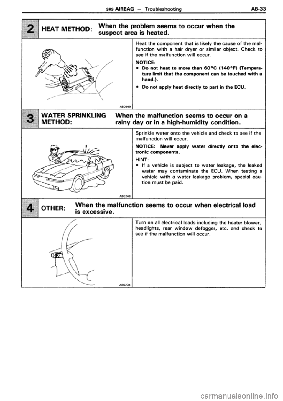 TOYOTA SUPRA 1990 3.G Workshop Manual TOYOTA SUPRA 1990 3.G Workshop Manual
