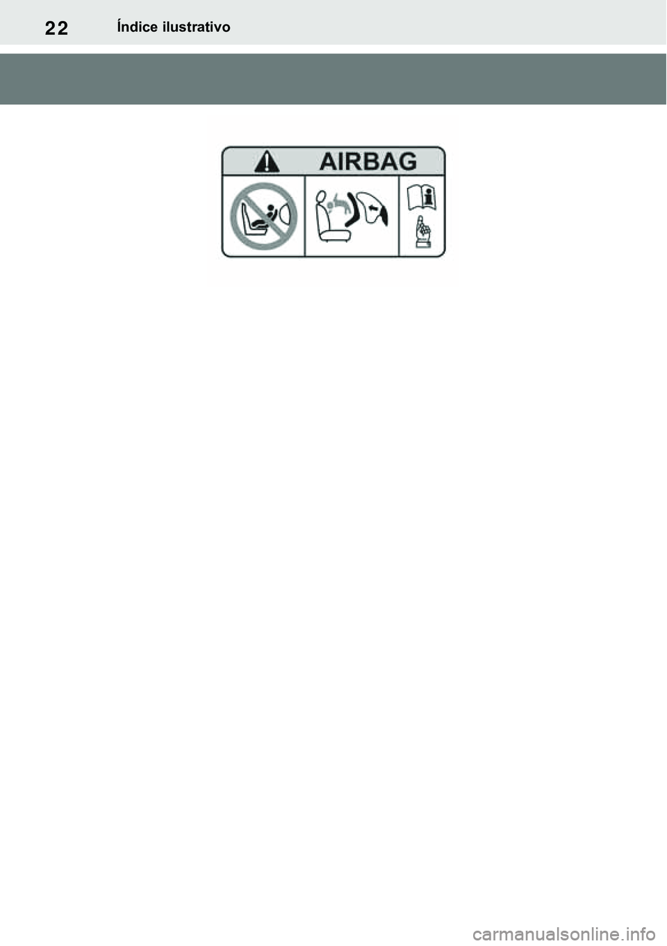 TOYOTA RAV4 2022 Manual de utilização (in Portuguese) 22Índice ilustrativo TOYOTA RAV4 2022 Manual de utilização (in Portuguese) 22Índice ilustrativo