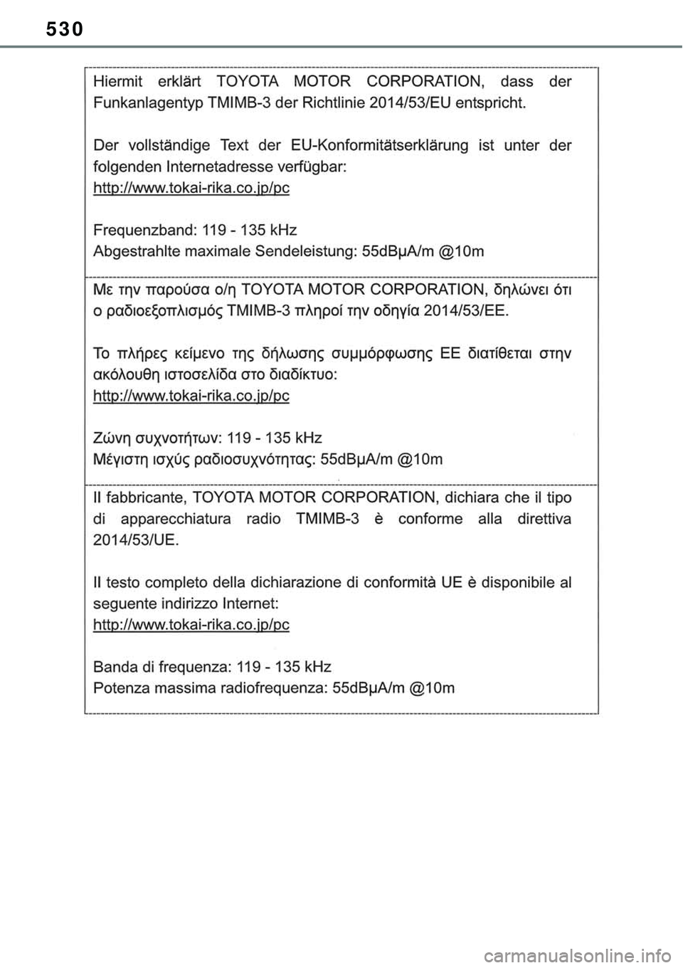 TOYOTA RAV4 2022 Manual de utilização (in Portuguese) 530 TOYOTA RAV4 2022 Manual de utilização (in Portuguese) 530