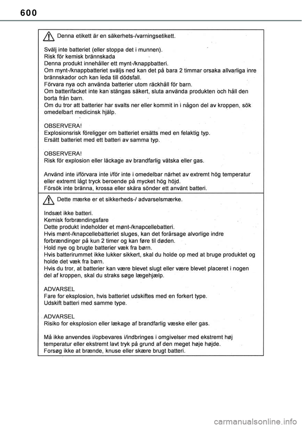 TOYOTA RAV4 2022  Manual de utilização (in Portuguese) 600 