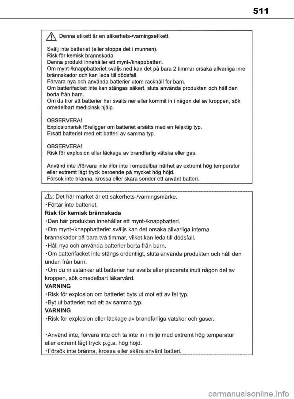 TOYOTA RAV4 2019 Bruksanvisningar (in Swedish) 511
OM42C86SE.book Page 511 Wednesday, October 16, 2019 2:53 PM TOYOTA RAV4 2019 Bruksanvisningar (in Swedish) 511
OM42C86SE.book Page 511 Wednesday, October 16, 2019 2:53 PM