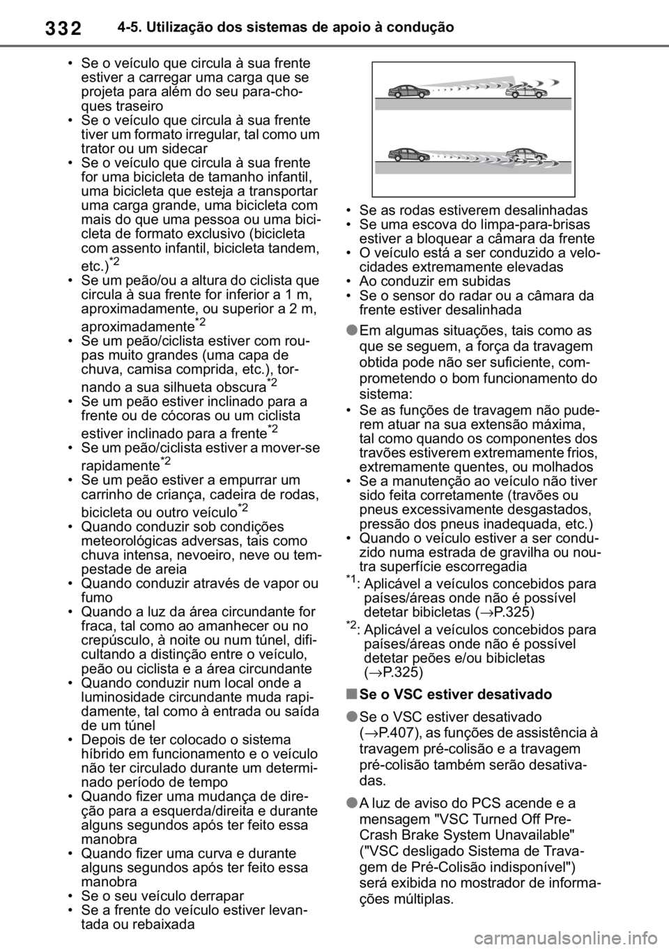TOYOTA RAV4 2018  Manual de utilização (in Portuguese) 332������8�W�L�O�L�]�D�o�m�R��G�R�V��V�L�V�W�H�P�D�V��G�H��D�S�R�L�R��j��F�R�Q�G�X�o�m�R
�