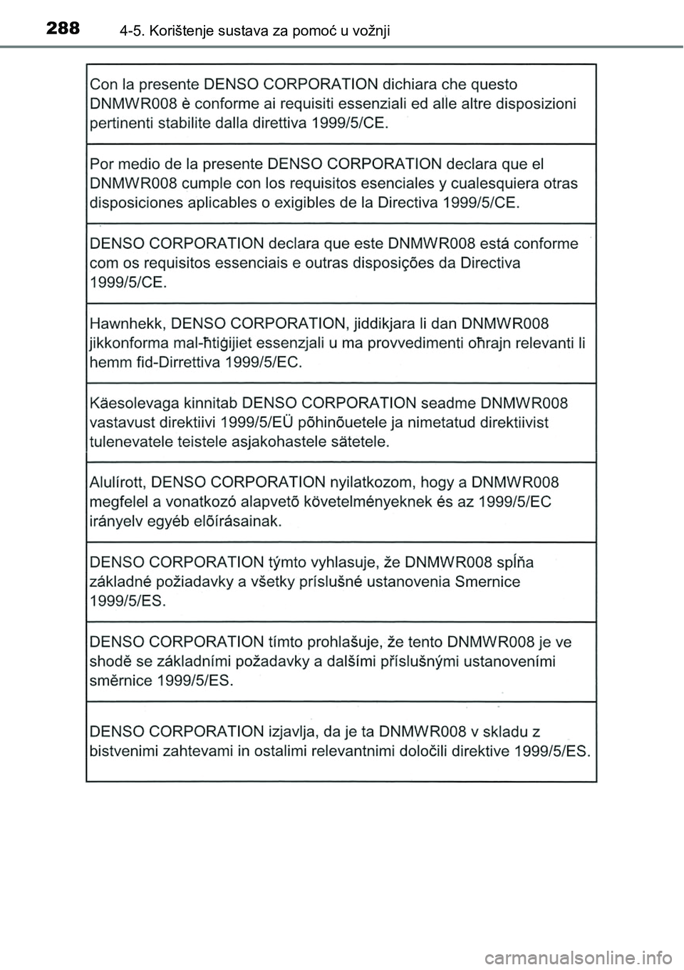 TOYOTA RAV4 2016 Upute Za Rukovanje (in Croatian) 2884-5. Korištenje sustava za pomoć u vožnji TOYOTA RAV4 2016 Upute Za Rukovanje (in Croatian) 2884-5. Korištenje sustava za pomoć u vožnji