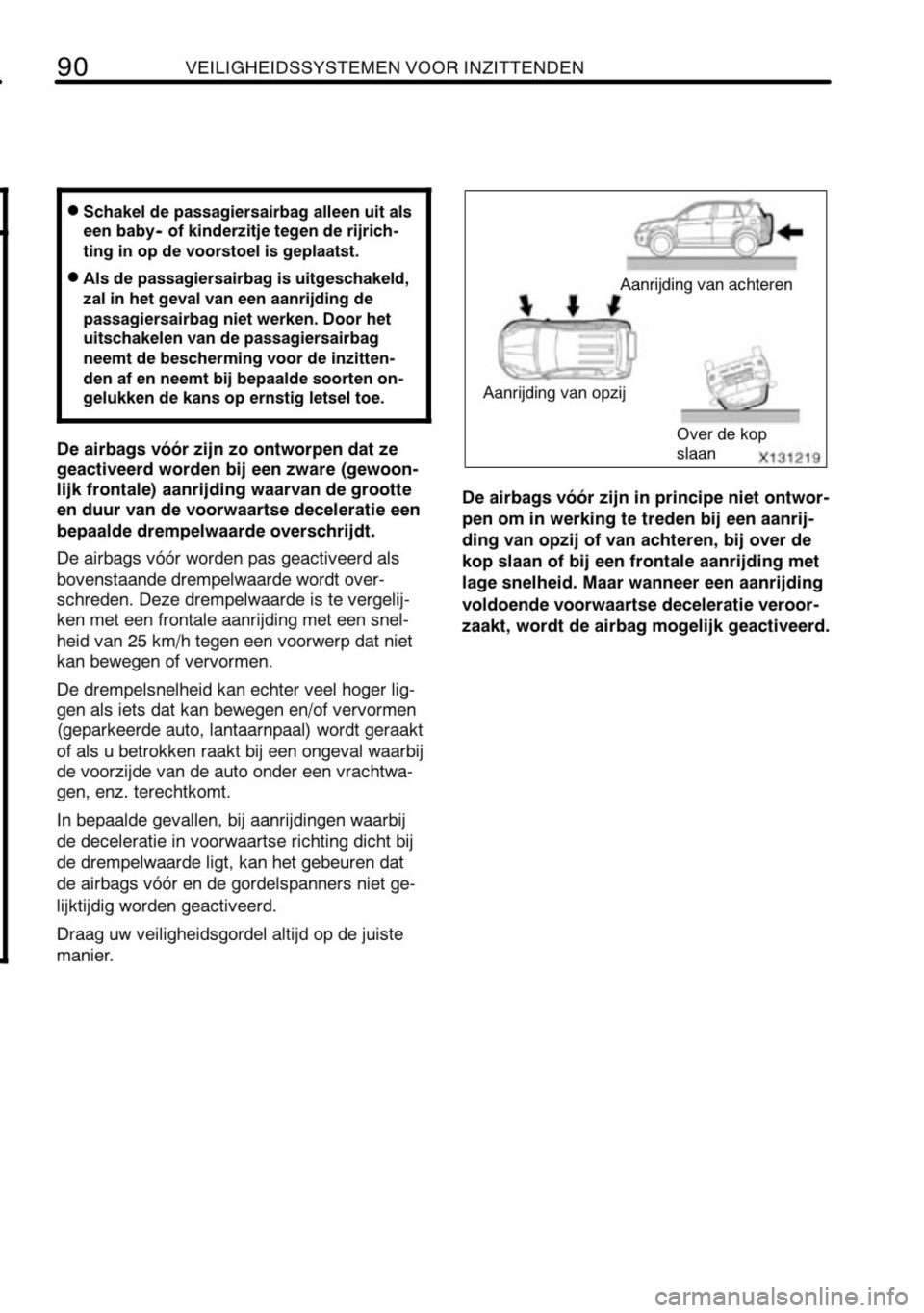 TOYOTA RAV4 2010 Instructieboekje (in Dutch) TOYOTA RAV4 2010 Instructieboekje (in Dutch)