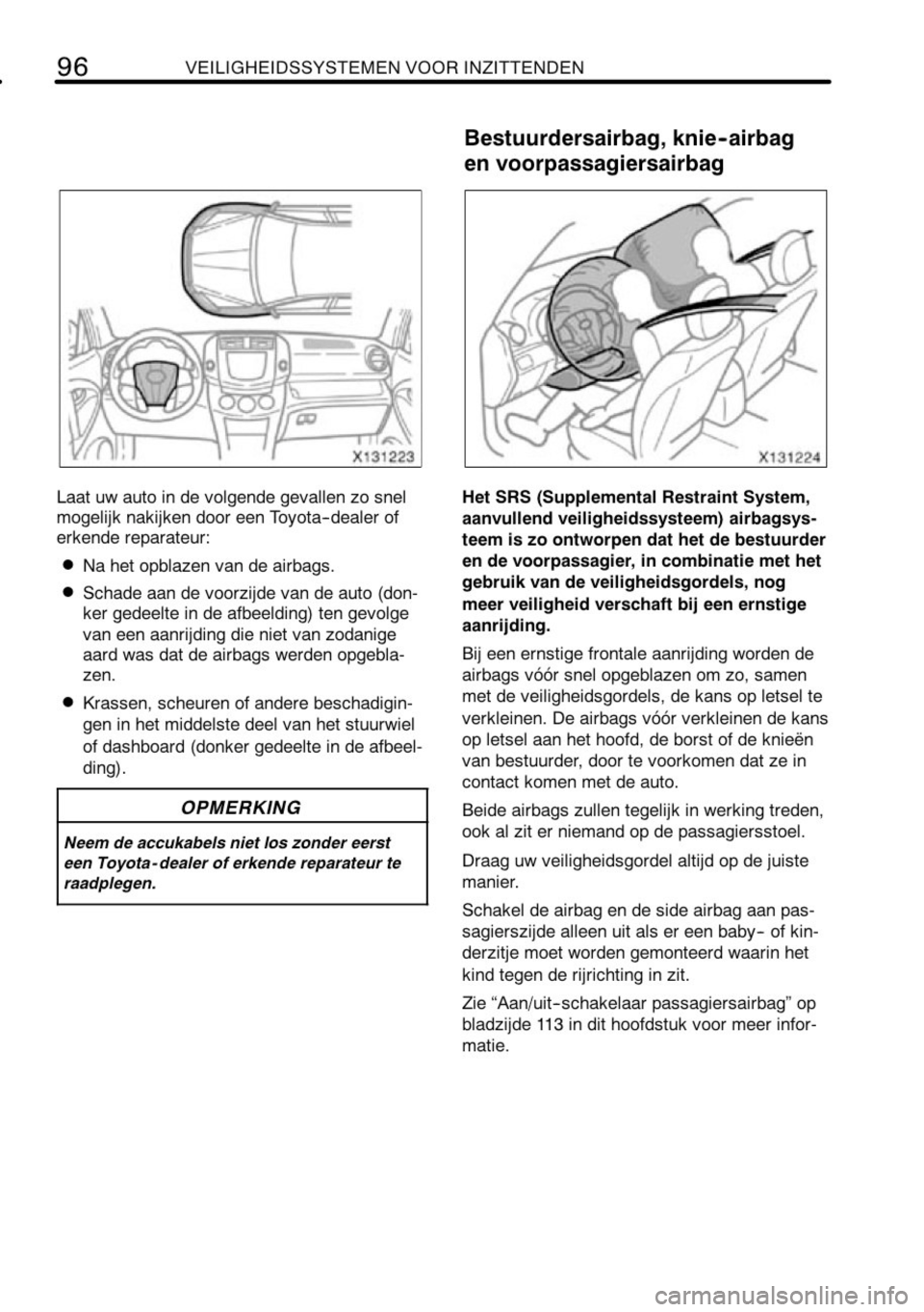 TOYOTA RAV4 2010 Instructieboekje (in Dutch) TOYOTA RAV4 2010 Instructieboekje (in Dutch)
