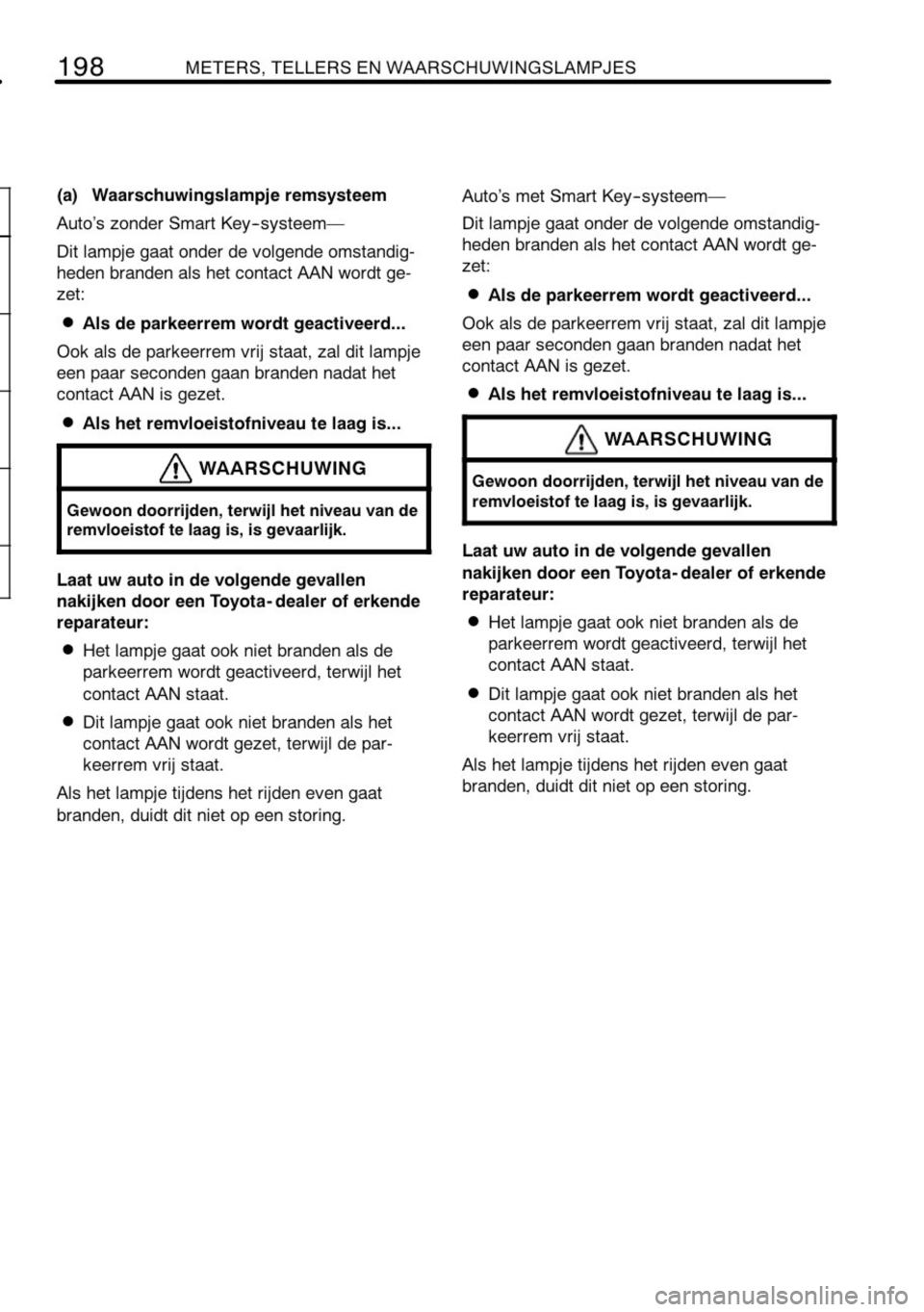 TOYOTA RAV4 2010 Instructieboekje (in Dutch) TOYOTA RAV4 2010 Instructieboekje (in Dutch)