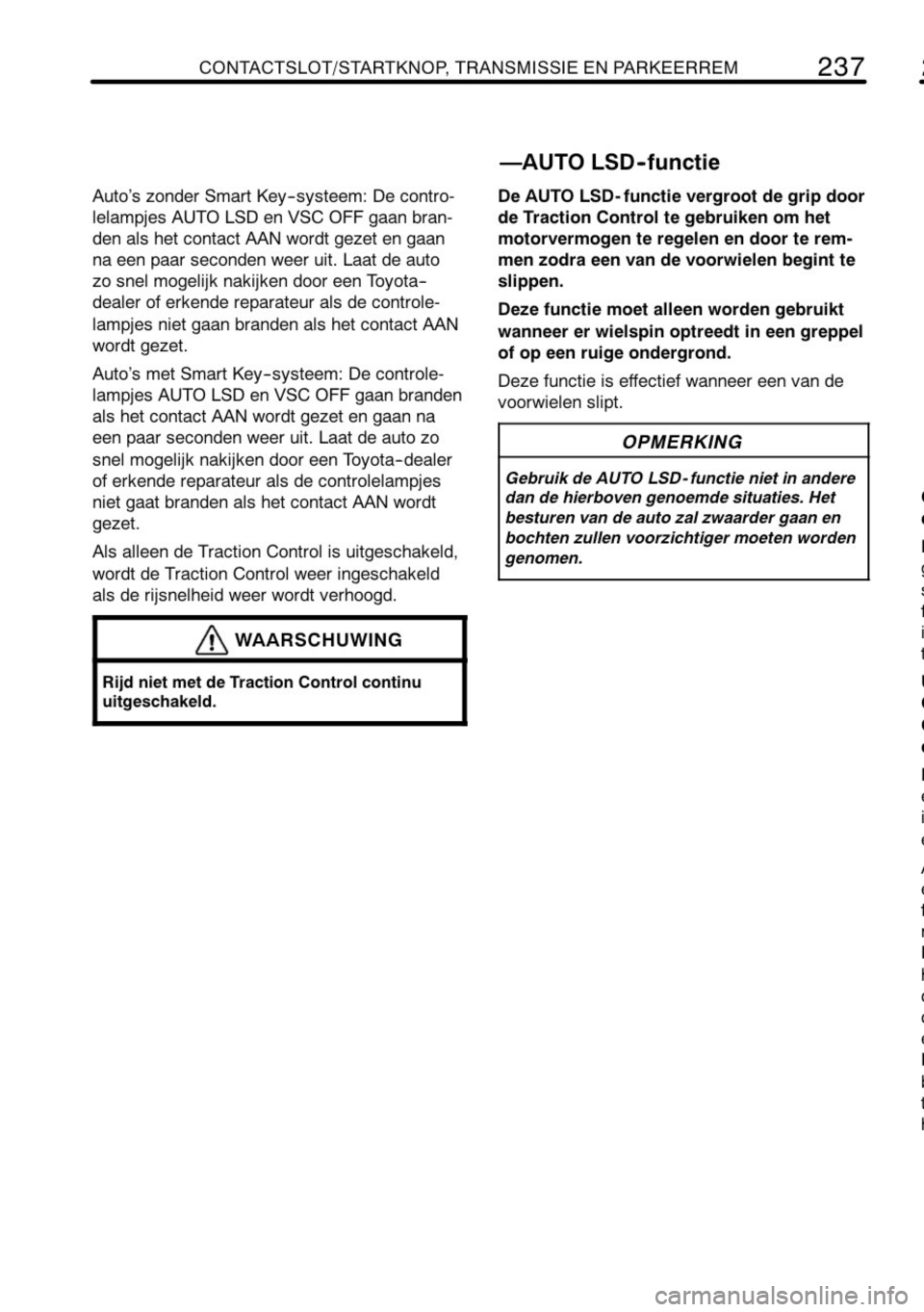 TOYOTA RAV4 2010 Instructieboekje (in Dutch) TOYOTA RAV4 2010 Instructieboekje (in Dutch)