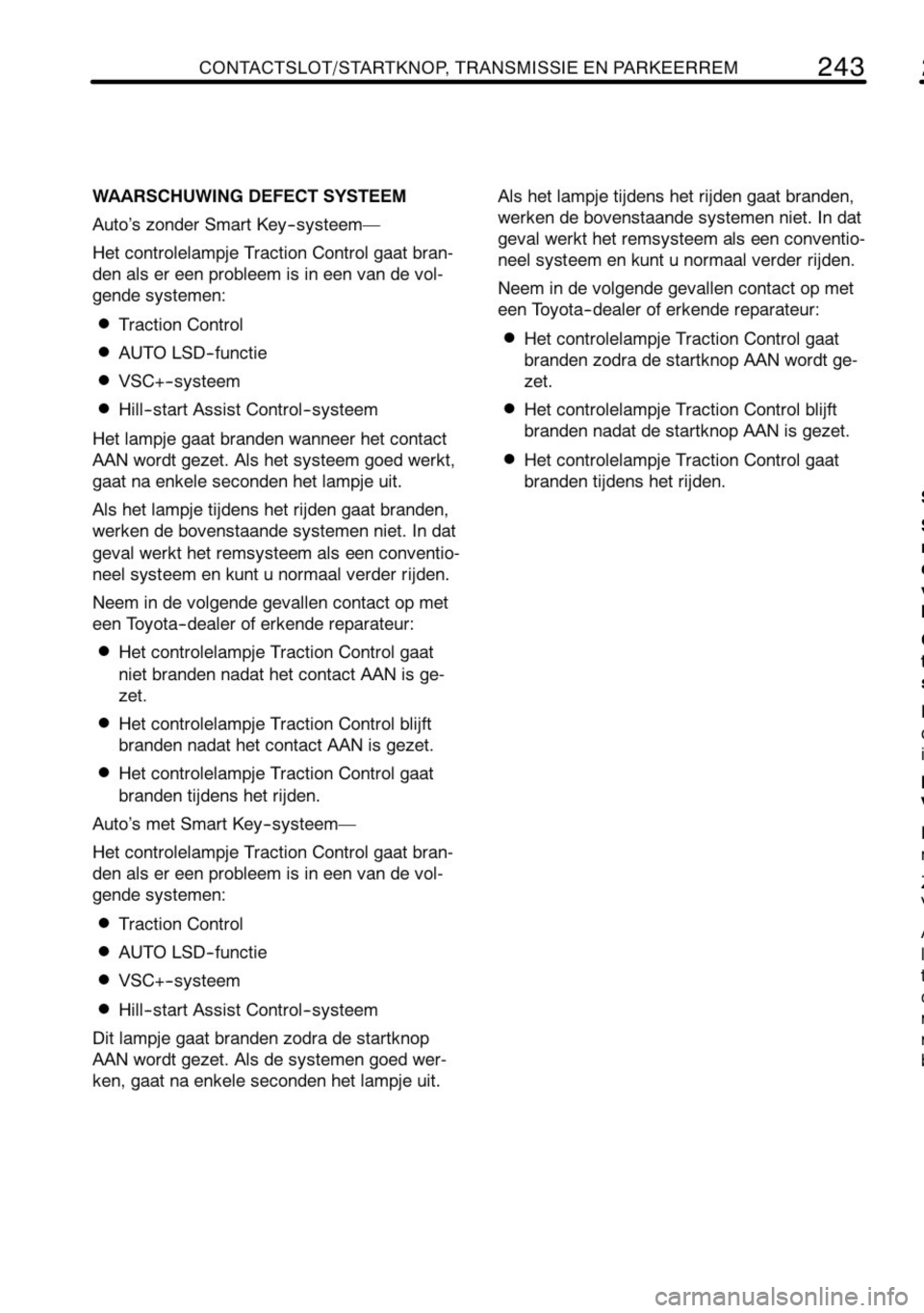TOYOTA RAV4 2010 Instructieboekje (in Dutch) TOYOTA RAV4 2010 Instructieboekje (in Dutch)