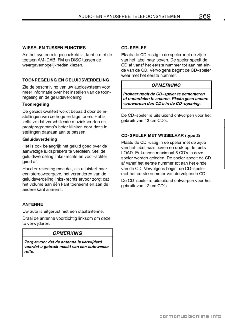 TOYOTA RAV4 2010 Instructieboekje (in Dutch) TOYOTA RAV4 2010 Instructieboekje (in Dutch)