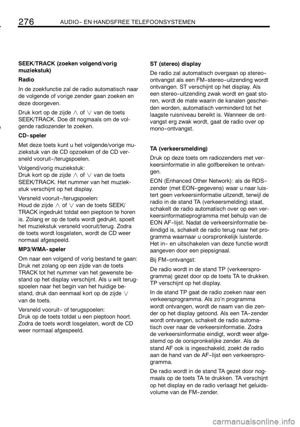 TOYOTA RAV4 2010 Instructieboekje (in Dutch) TOYOTA RAV4 2010 Instructieboekje (in Dutch)