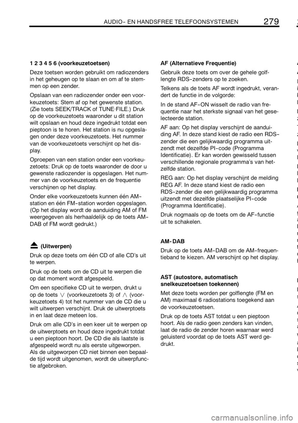 TOYOTA RAV4 2010 Instructieboekje (in Dutch) TOYOTA RAV4 2010 Instructieboekje (in Dutch)