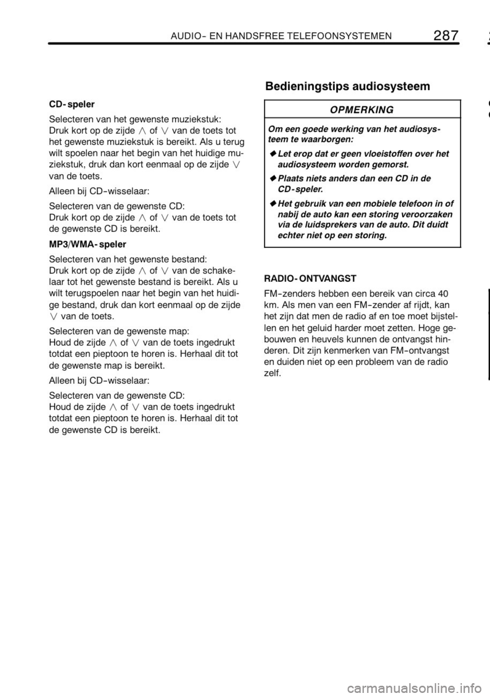TOYOTA RAV4 2010 Instructieboekje (in Dutch) TOYOTA RAV4 2010 Instructieboekje (in Dutch)