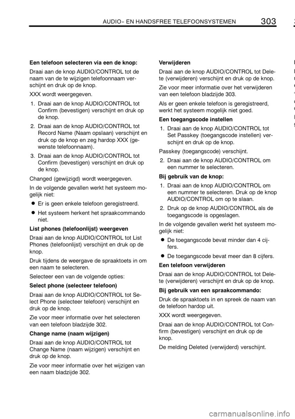 TOYOTA RAV4 2010 Instructieboekje (in Dutch) TOYOTA RAV4 2010 Instructieboekje (in Dutch)