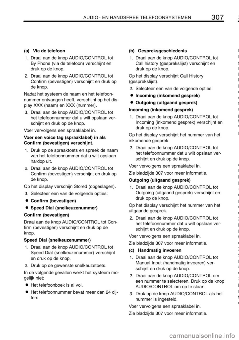 TOYOTA RAV4 2010 Instructieboekje (in Dutch) TOYOTA RAV4 2010 Instructieboekje (in Dutch)