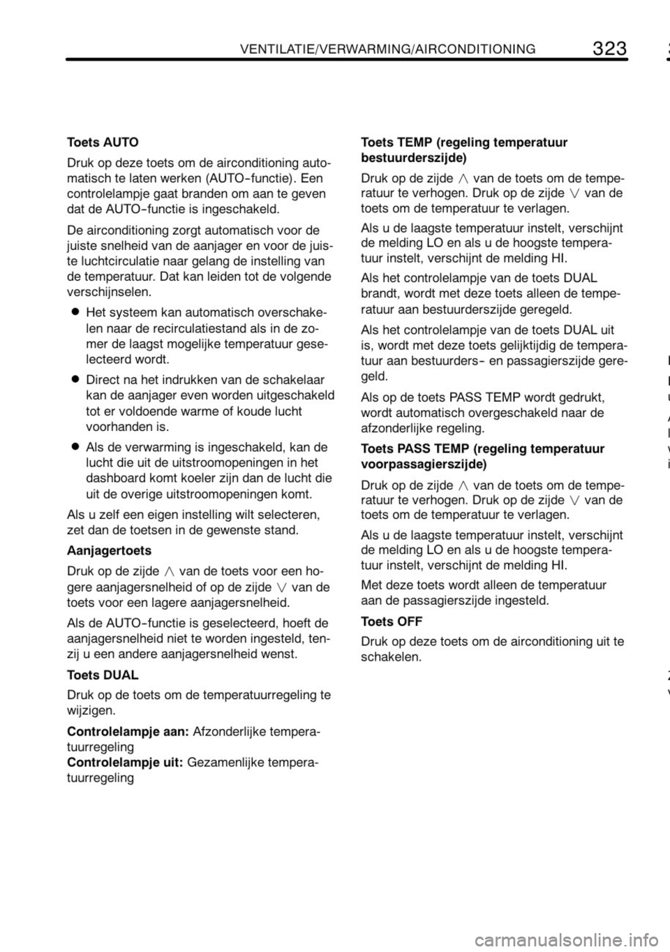 TOYOTA RAV4 2010 Instructieboekje (in Dutch) TOYOTA RAV4 2010 Instructieboekje (in Dutch)