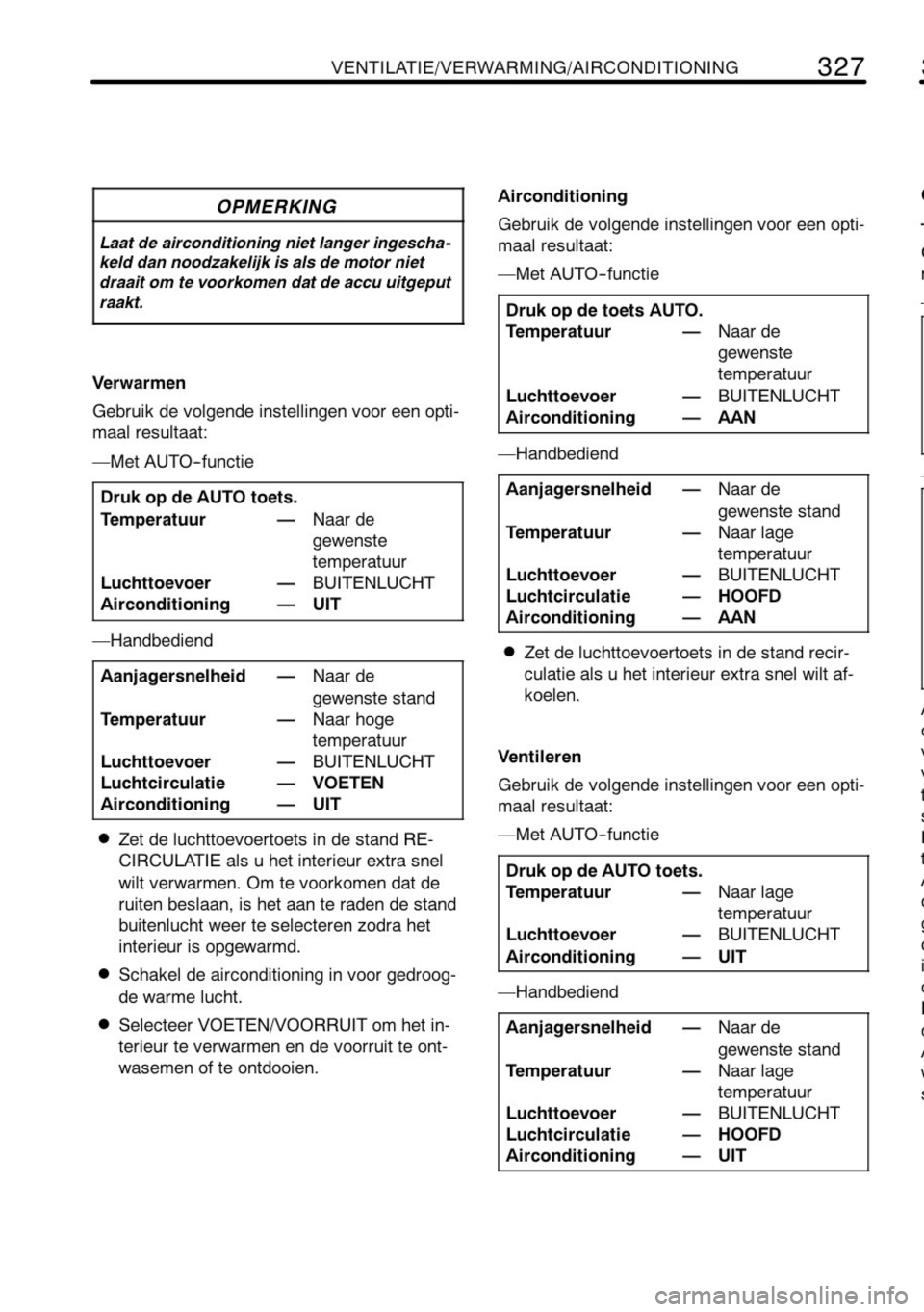 TOYOTA RAV4 2010 Instructieboekje (in Dutch) TOYOTA RAV4 2010 Instructieboekje (in Dutch)