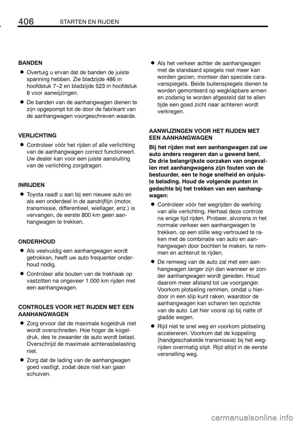 TOYOTA RAV4 2010 Instructieboekje (in Dutch) TOYOTA RAV4 2010 Instructieboekje (in Dutch)