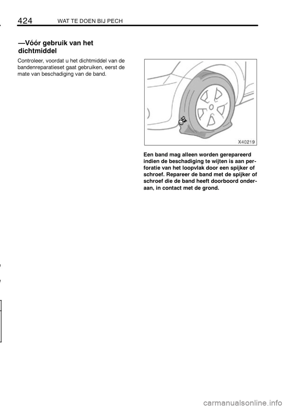 TOYOTA RAV4 2010 Instructieboekje (in Dutch) TOYOTA RAV4 2010 Instructieboekje (in Dutch)