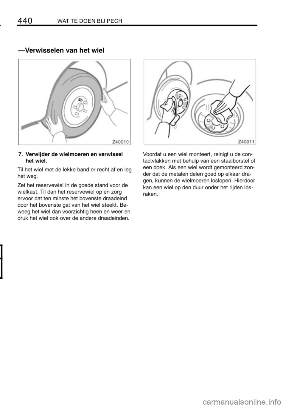 TOYOTA RAV4 2010 Instructieboekje (in Dutch) TOYOTA RAV4 2010 Instructieboekje (in Dutch)