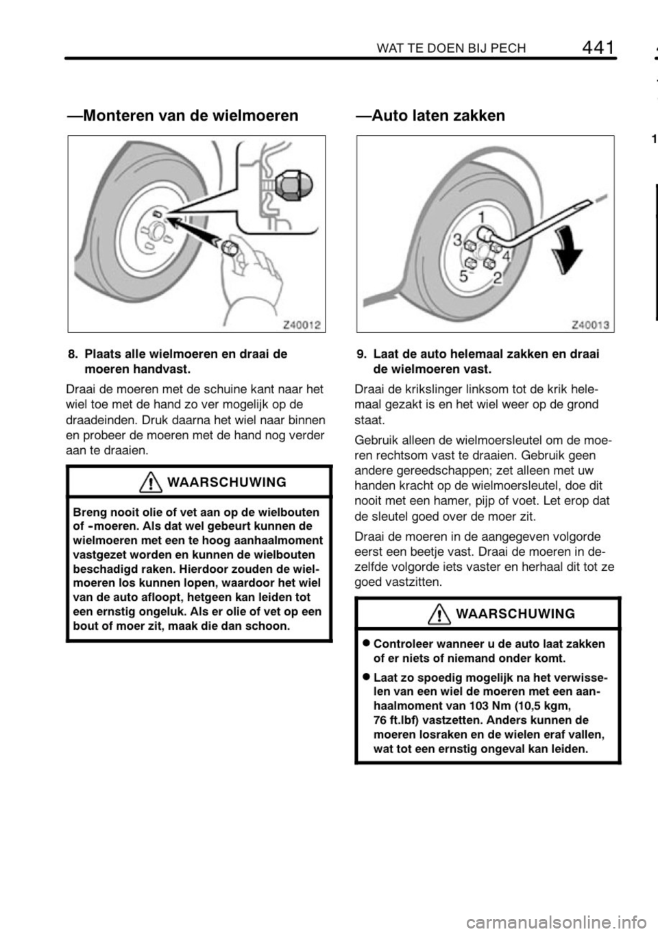 TOYOTA RAV4 2010 Instructieboekje (in Dutch) TOYOTA RAV4 2010 Instructieboekje (in Dutch)