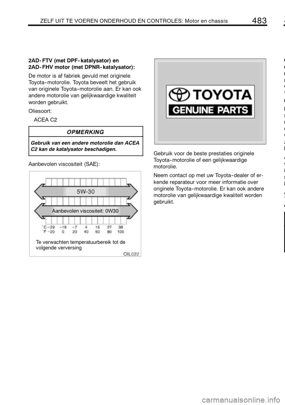 TOYOTA RAV4 2010 Instructieboekje (in Dutch) TOYOTA RAV4 2010 Instructieboekje (in Dutch)