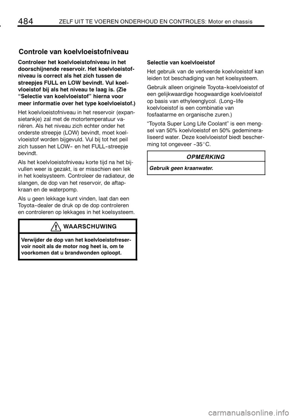 TOYOTA RAV4 2010 Instructieboekje (in Dutch) TOYOTA RAV4 2010 Instructieboekje (in Dutch)