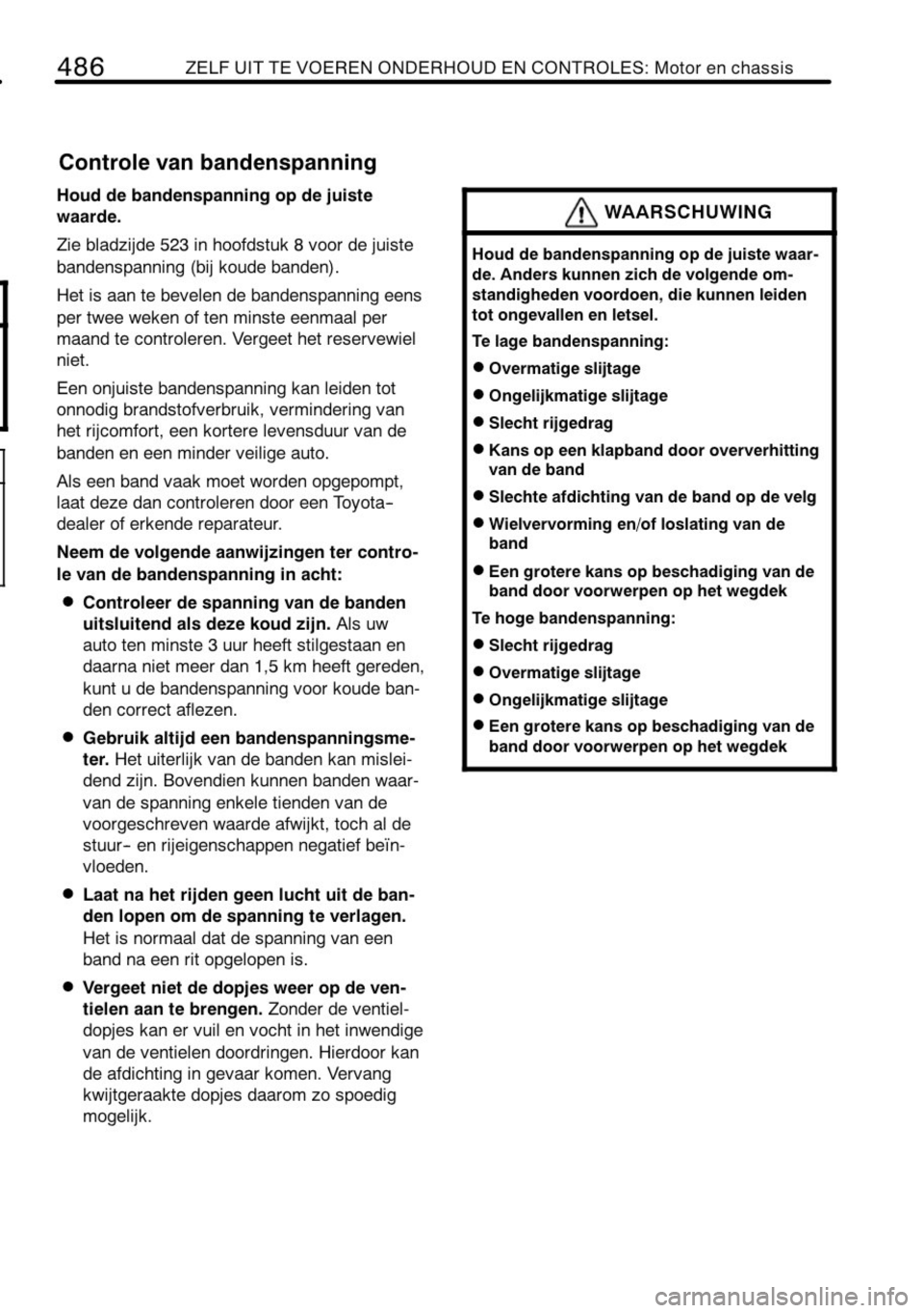 TOYOTA RAV4 2010 Instructieboekje (in Dutch) TOYOTA RAV4 2010 Instructieboekje (in Dutch)