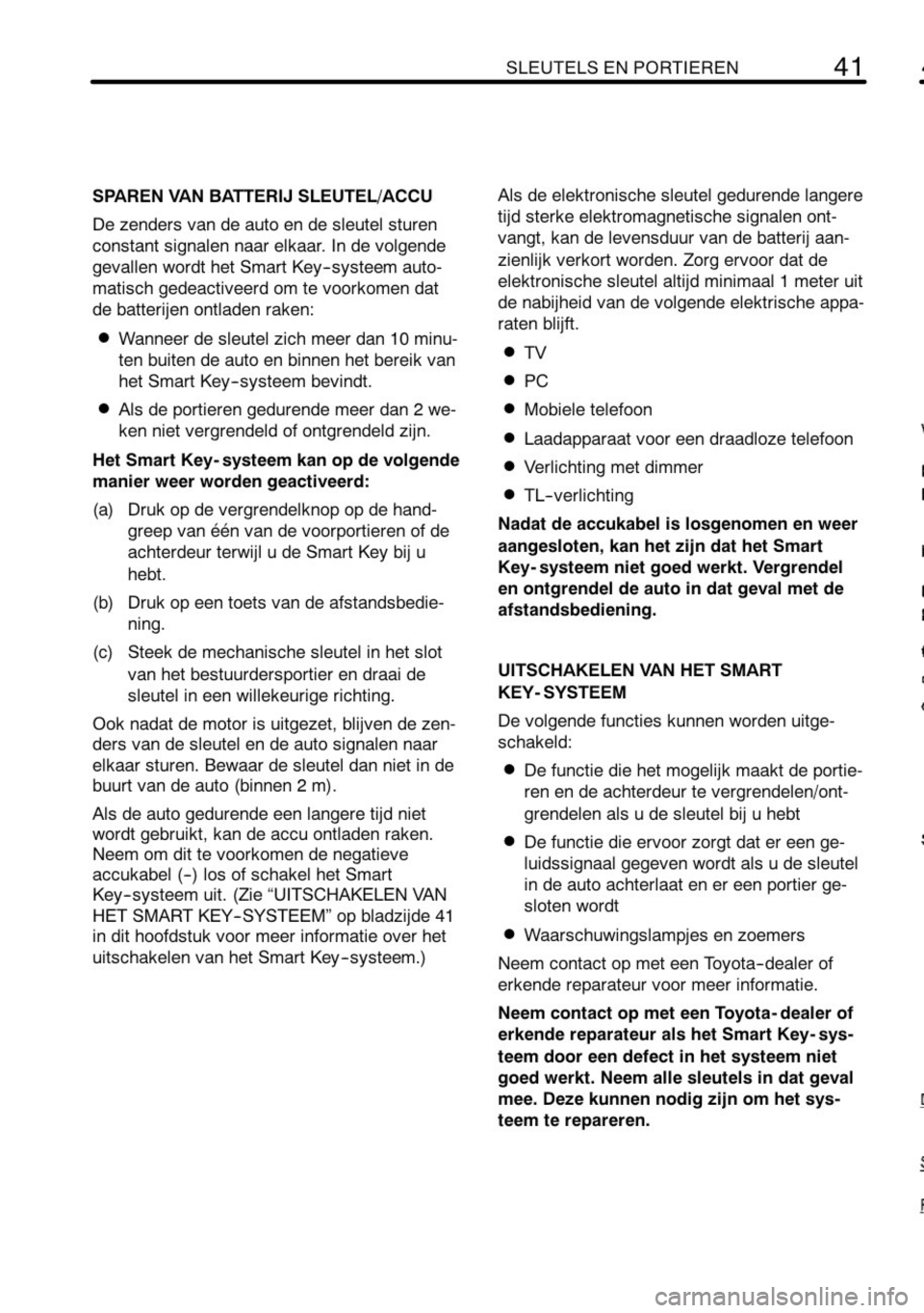 TOYOTA RAV4 2010 Instructieboekje (in Dutch) TOYOTA RAV4 2010 Instructieboekje (in Dutch)