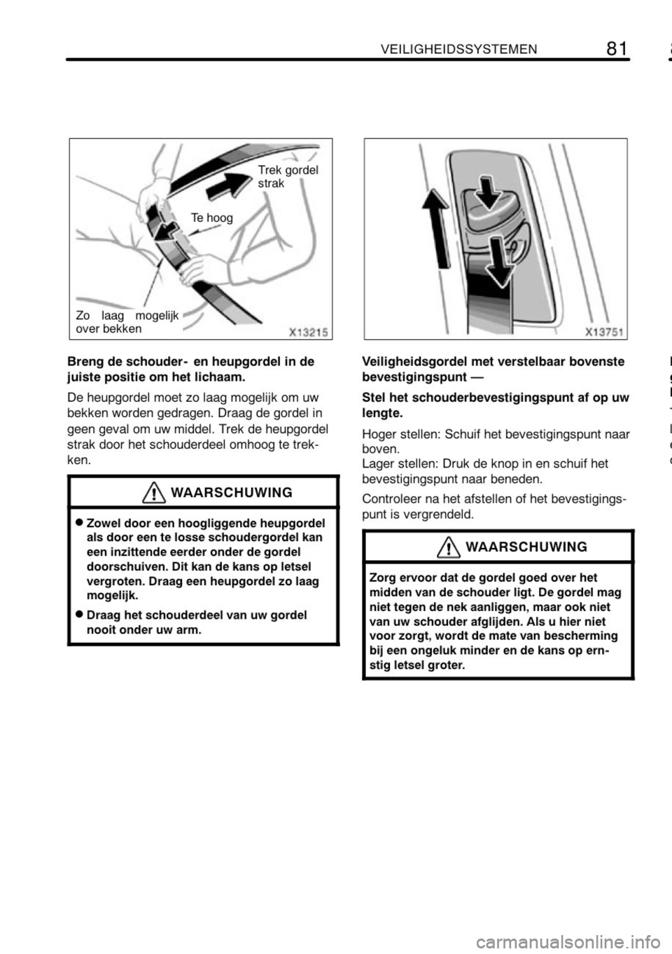 TOYOTA RAV4 2010 Instructieboekje (in Dutch) TOYOTA RAV4 2010 Instructieboekje (in Dutch)