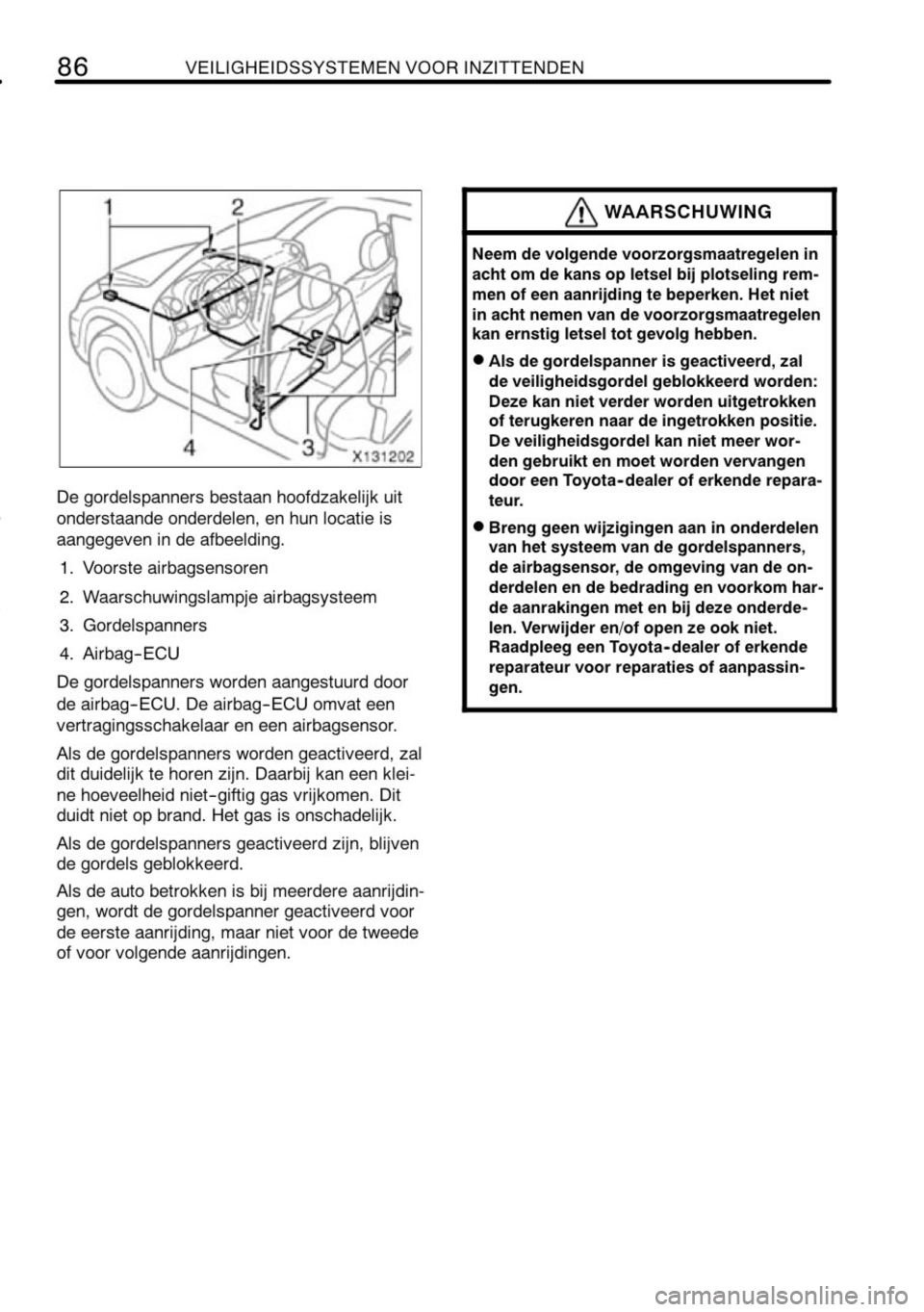 TOYOTA RAV4 2010 Instructieboekje (in Dutch) TOYOTA RAV4 2010 Instructieboekje (in Dutch)