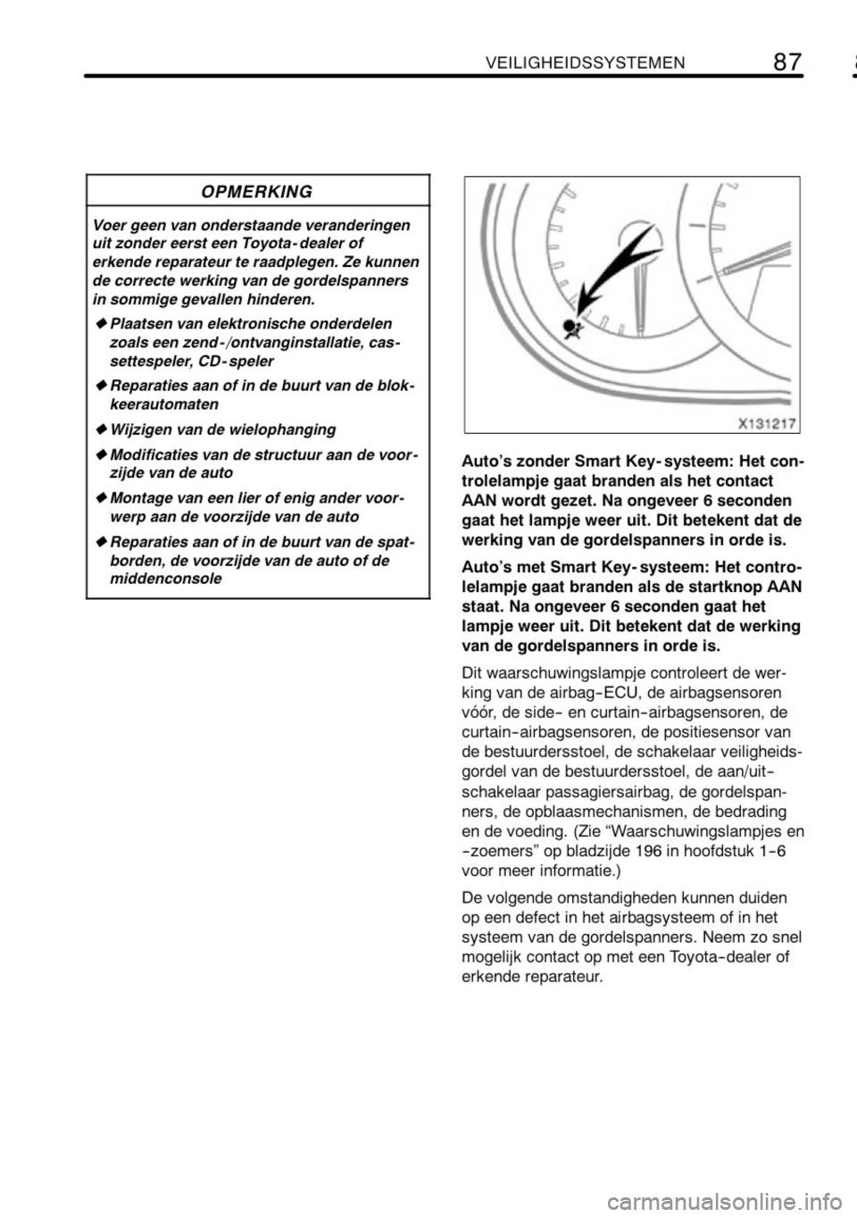 TOYOTA RAV4 2010 Instructieboekje (in Dutch) TOYOTA RAV4 2010 Instructieboekje (in Dutch)