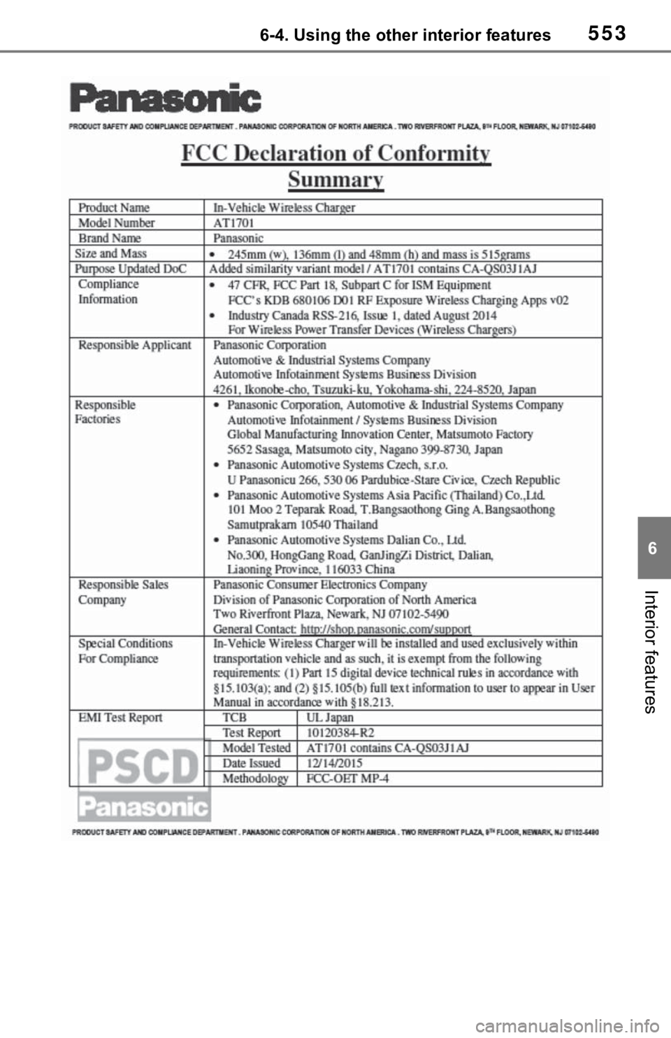 TOYOTA RAV4 HYBRID 2021 Owners Manual 5536-4. Using the other interior features
6
Interior features TOYOTA RAV4 HYBRID 2021 Owners Manual 5536-4. Using the other interior features
6
Interior features