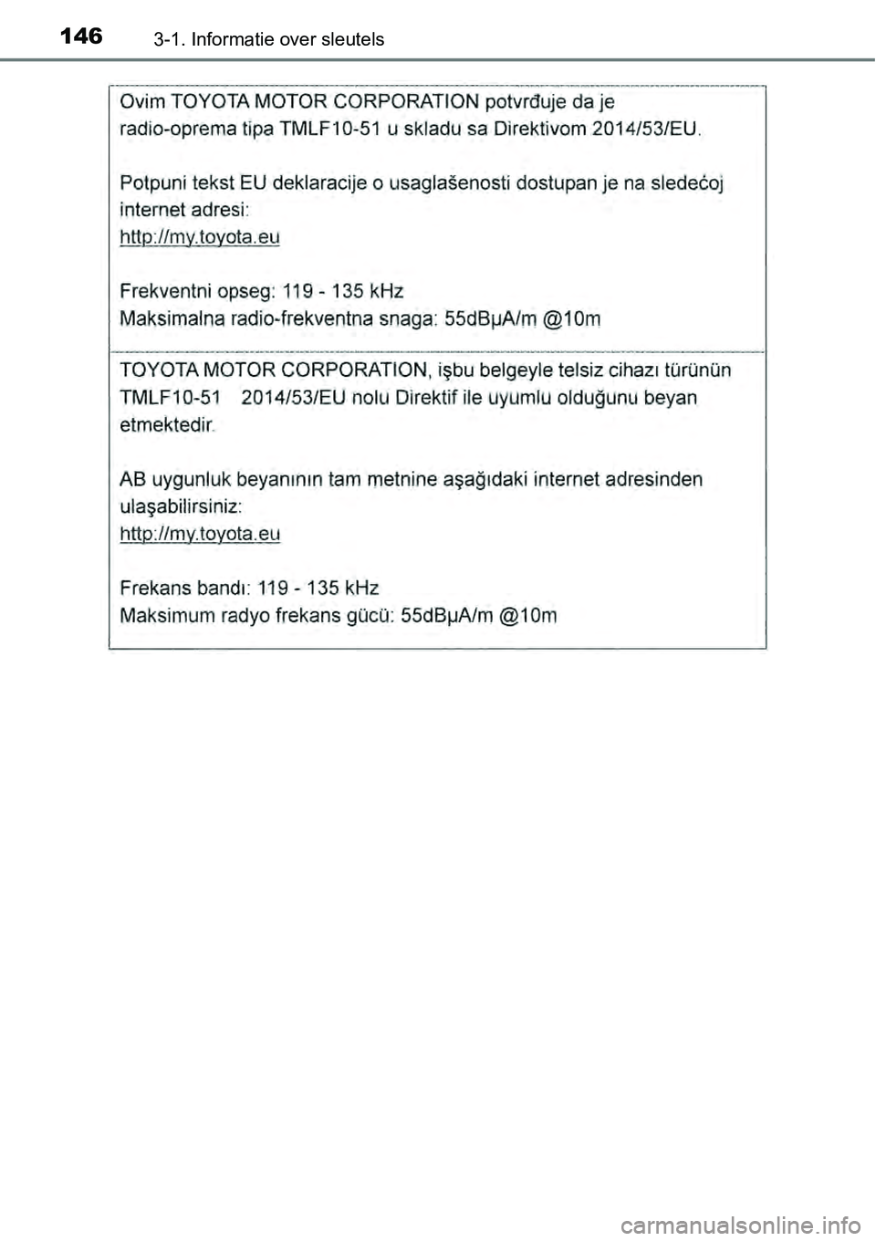 TOYOTA RAV4 HYBRID 2018 Instructieboekje (in Dutch) 1463-1. Informatie over sleutels TOYOTA RAV4 HYBRID 2018 Instructieboekje (in Dutch) 1463-1. Informatie over sleutels