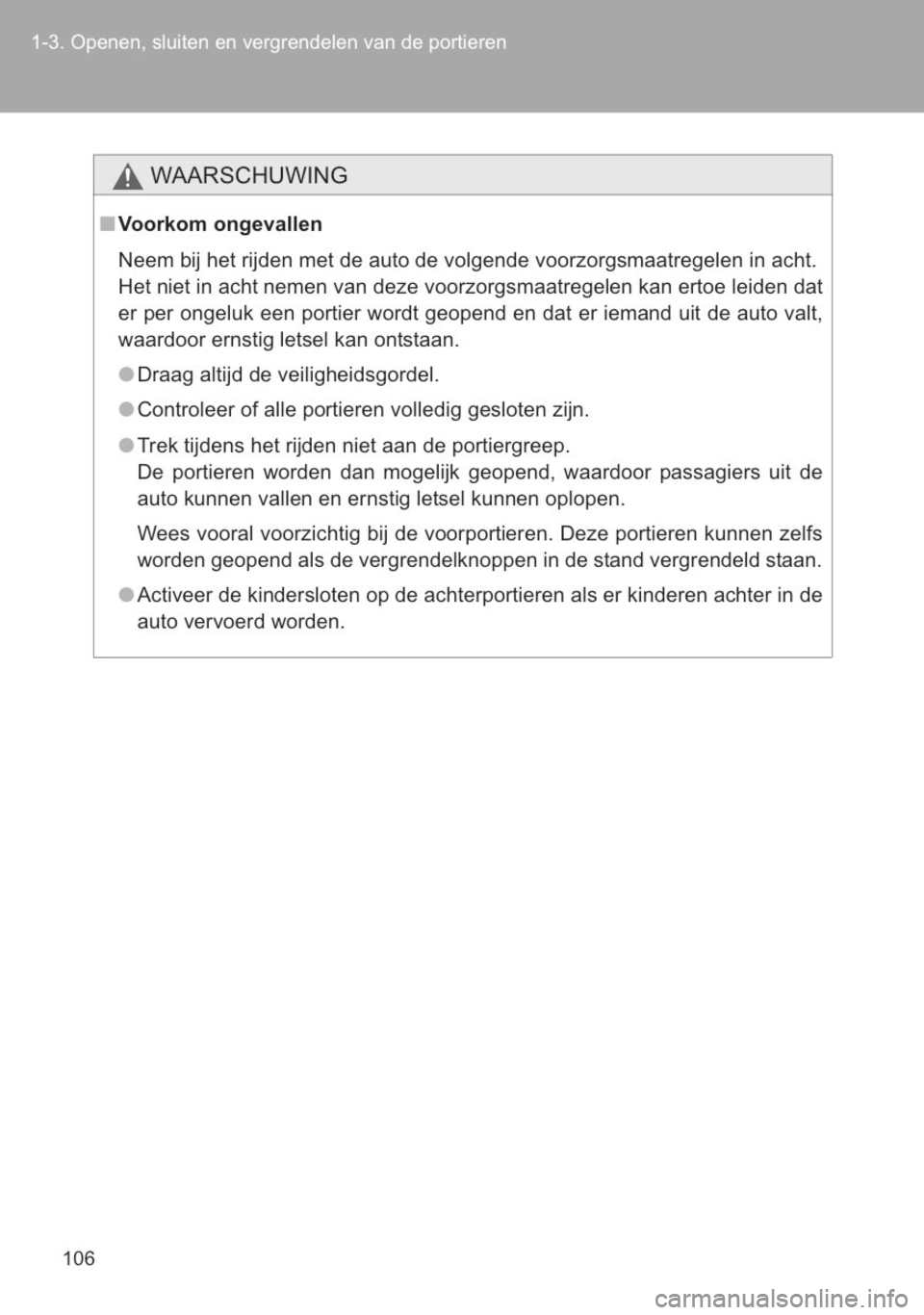 TOYOTA YARIS 2014  Instructieboekje (in Dutch) 