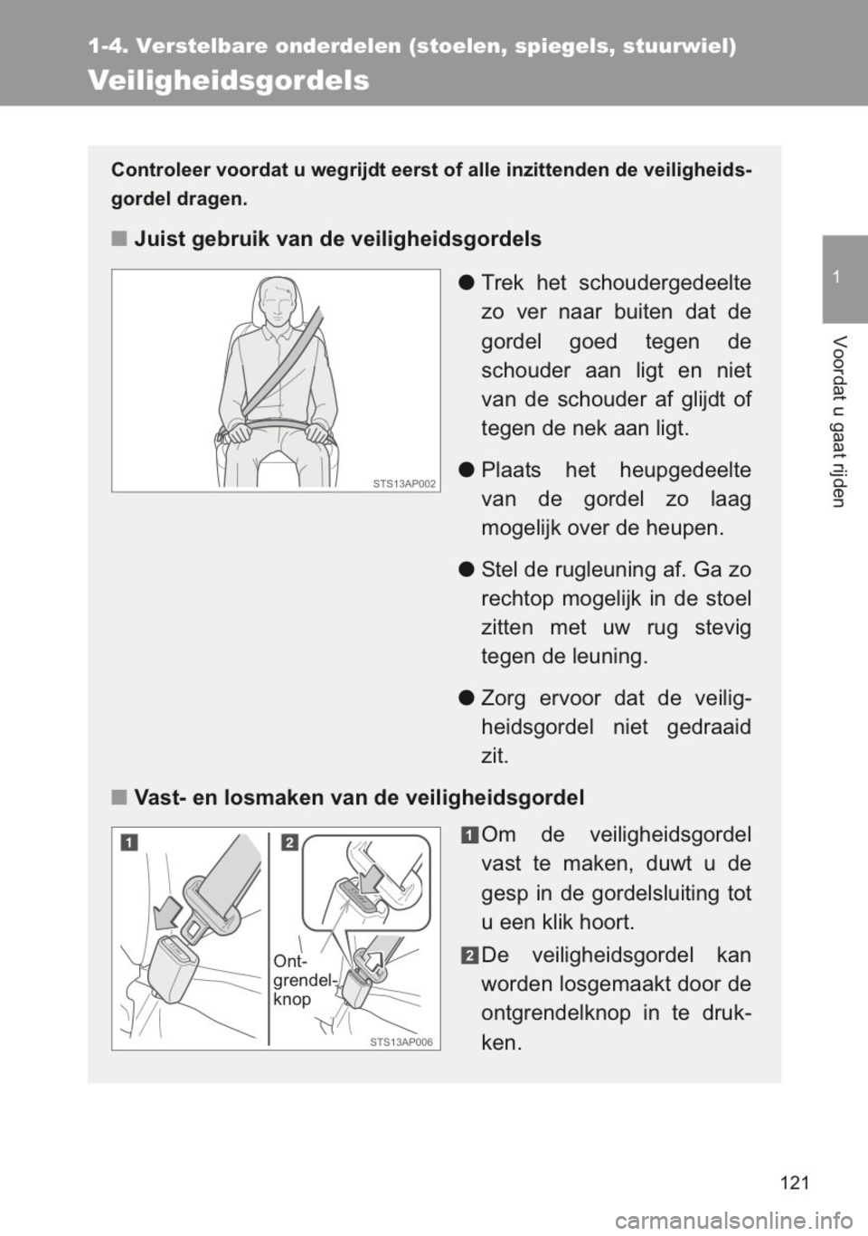 TOYOTA YARIS 2014 Instructieboekje (in Dutch) TOYOTA YARIS 2014 Instructieboekje (in Dutch)