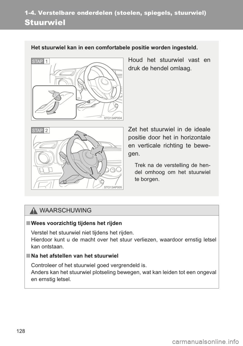 TOYOTA YARIS 2014 Instructieboekje (in Dutch) TOYOTA YARIS 2014 Instructieboekje (in Dutch)