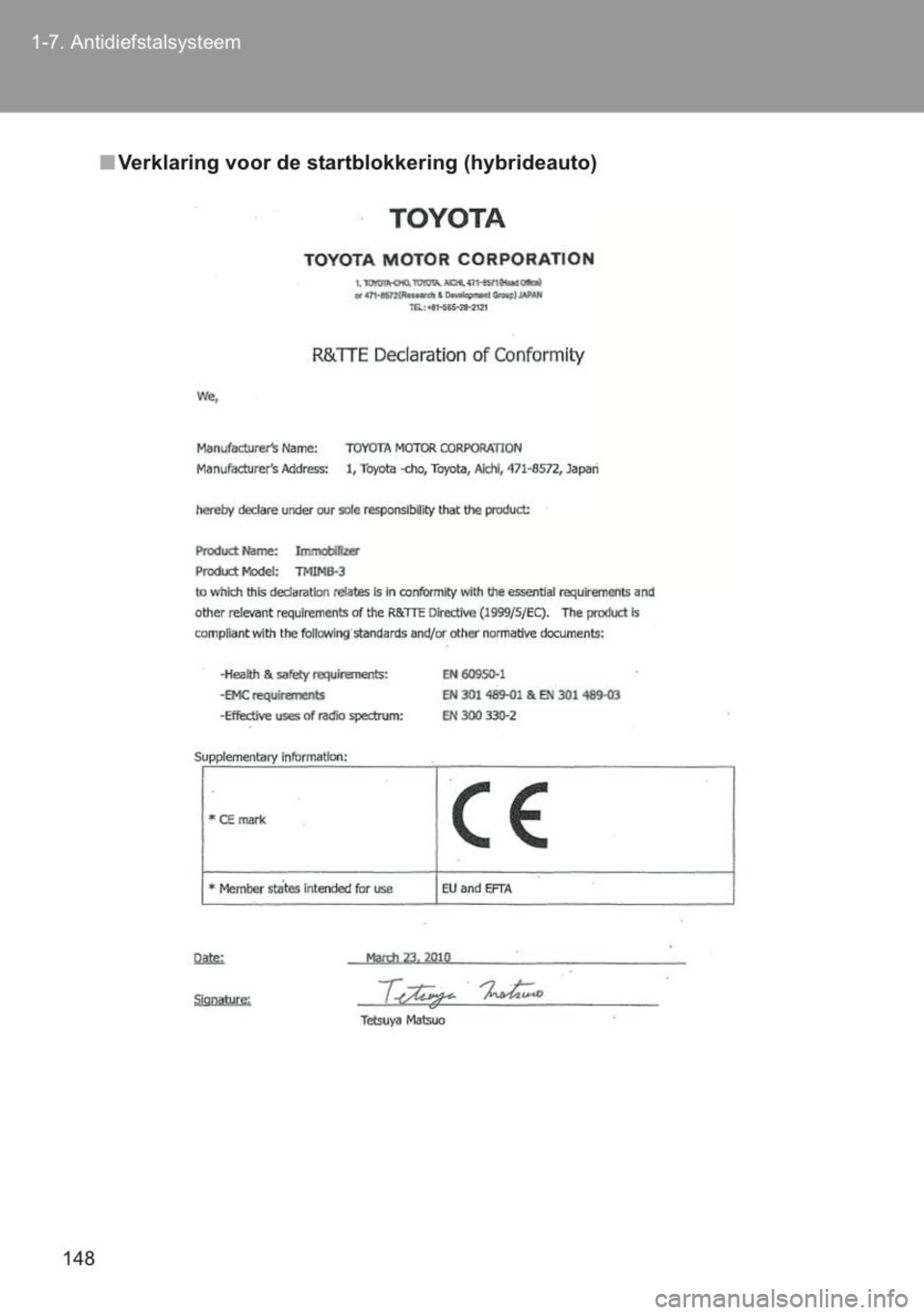 TOYOTA YARIS 2014 Instructieboekje (in Dutch) TOYOTA YARIS 2014 Instructieboekje (in Dutch)