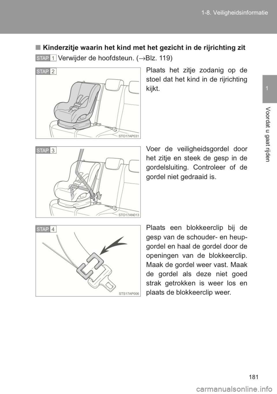 TOYOTA YARIS 2014  Instructieboekje (in Dutch) 