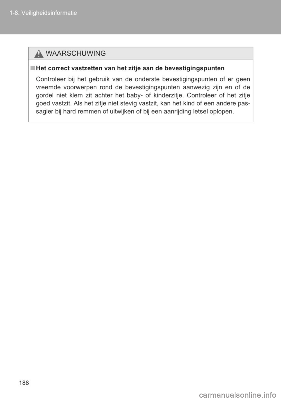 TOYOTA YARIS 2014  Instructieboekje (in Dutch) 